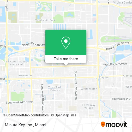 Minute Key, Inc. map