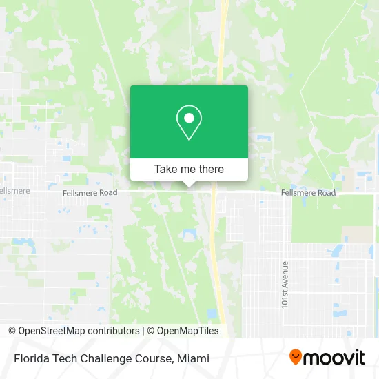 Florida Tech Challenge Course map