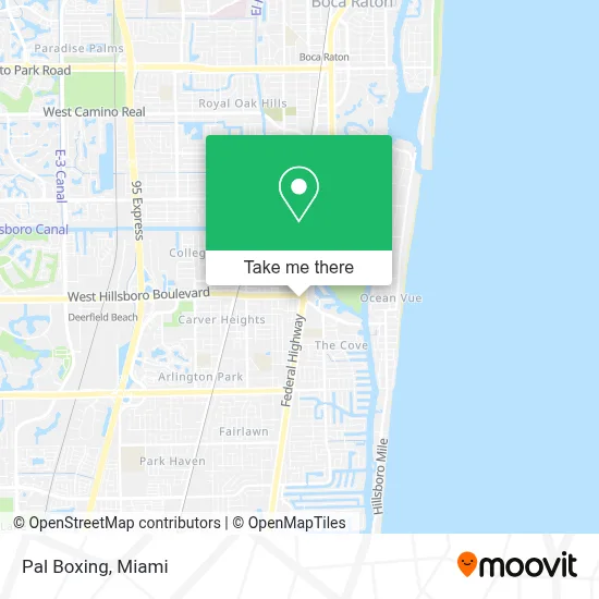 Pal Boxing map