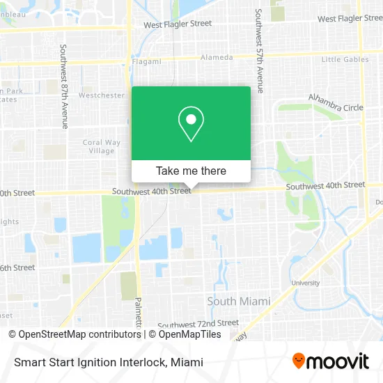Smart Start Ignition Interlock map