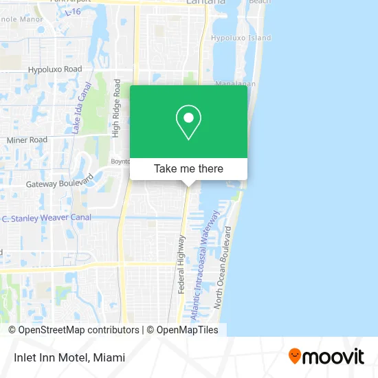 Inlet Inn Motel map