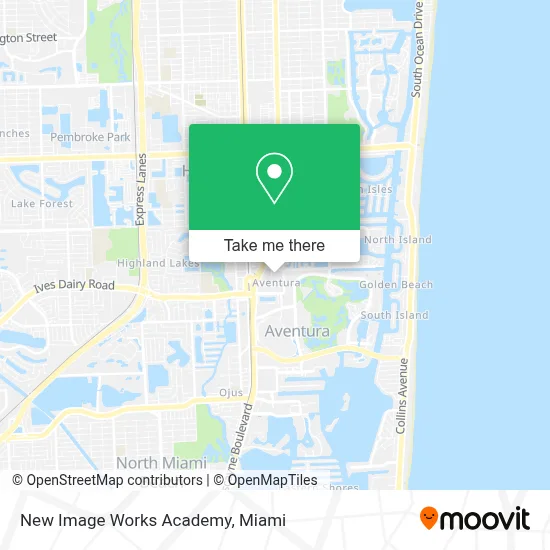 New Image Works Academy map