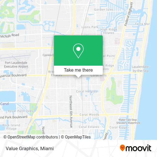 Value Graphics map