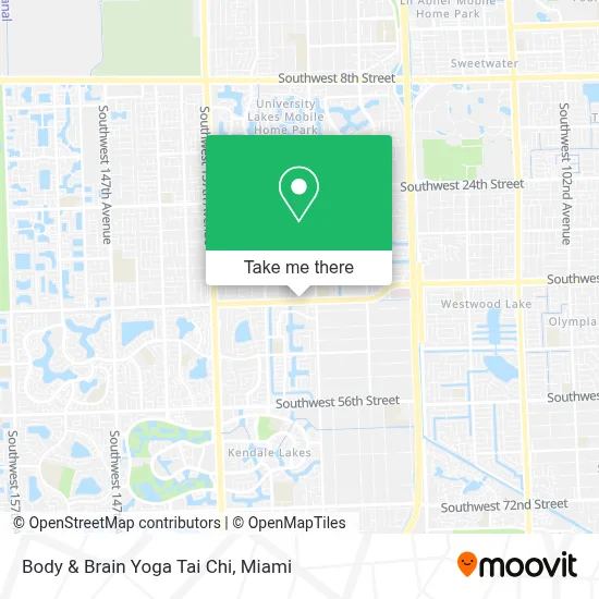 Body & Brain Yoga Tai Chi map