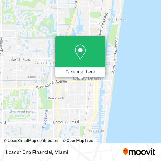 Leader One Financial map