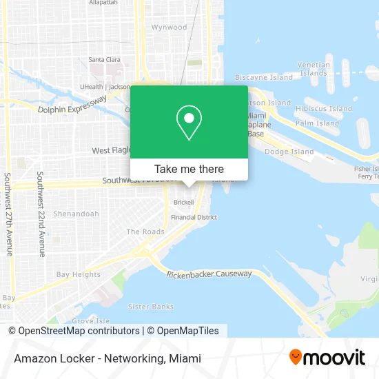 Amazon Locker - Networking map