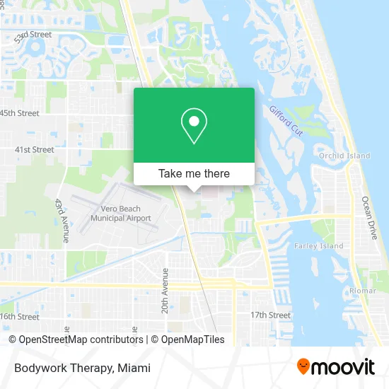 Bodywork Therapy map