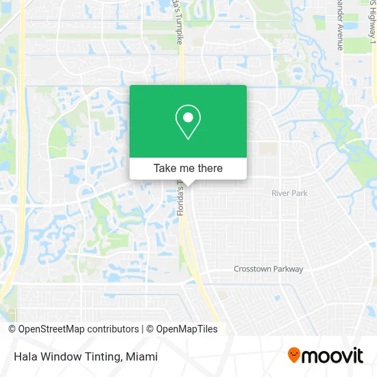 Hala Window Tinting map