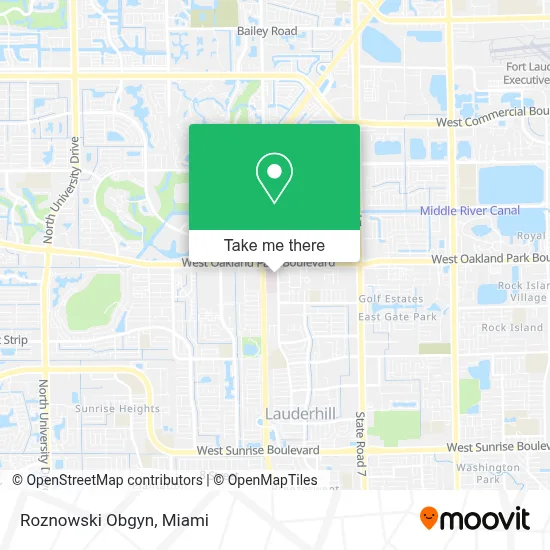 Roznowski Obgyn map