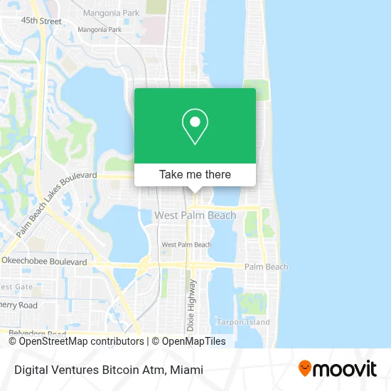Digital Ventures Bitcoin Atm map