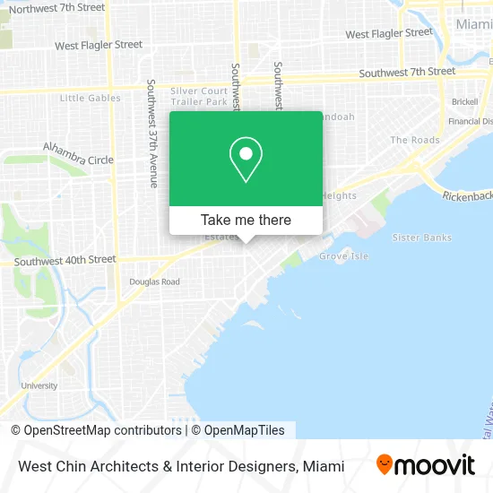 West Chin Architects & Interior Designers map