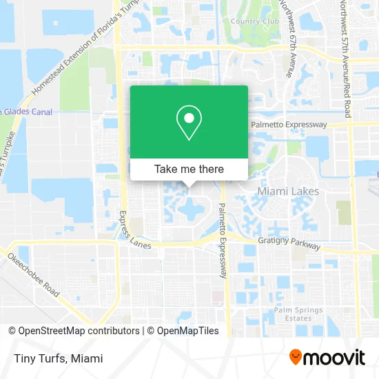 Tiny Turfs map