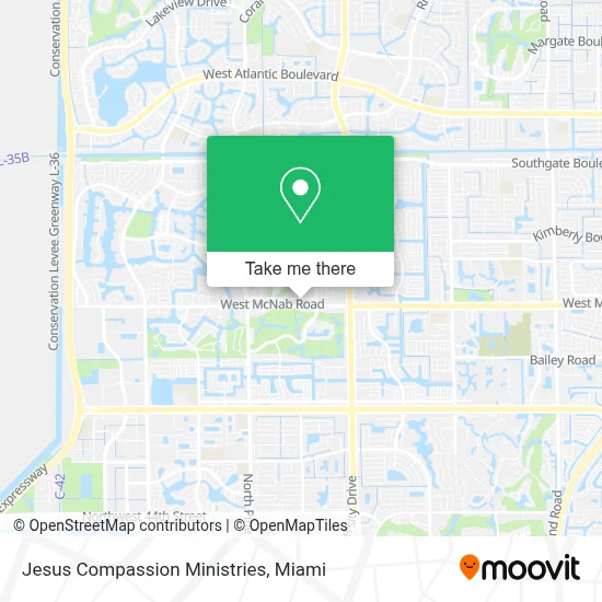 Jesus Compassion Ministries map