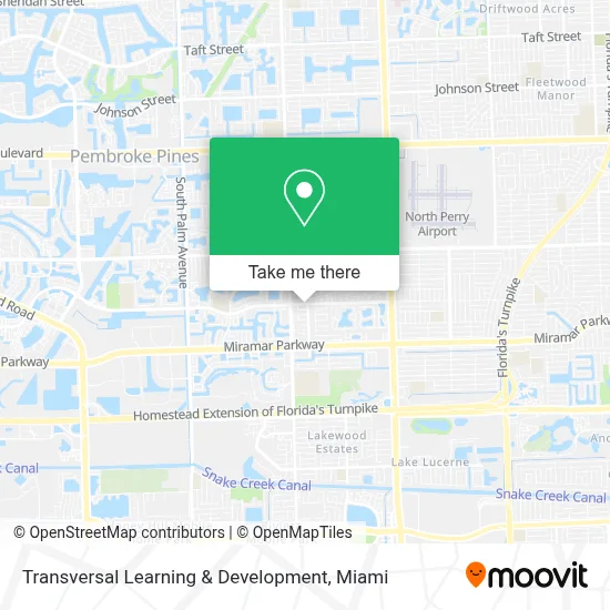 Transversal Learning & Development map