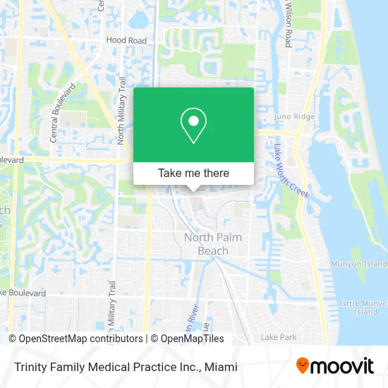 Trinity Family Medical Practice Inc. map