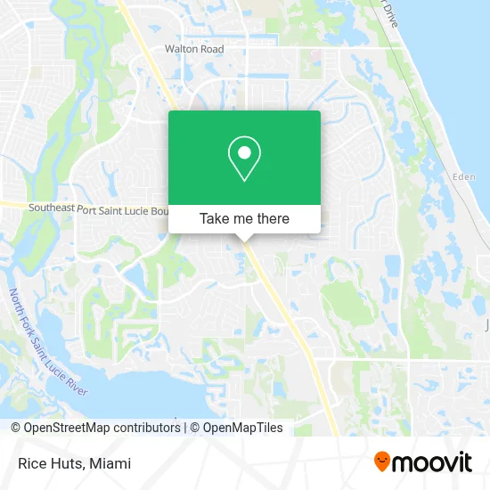 Rice Huts map