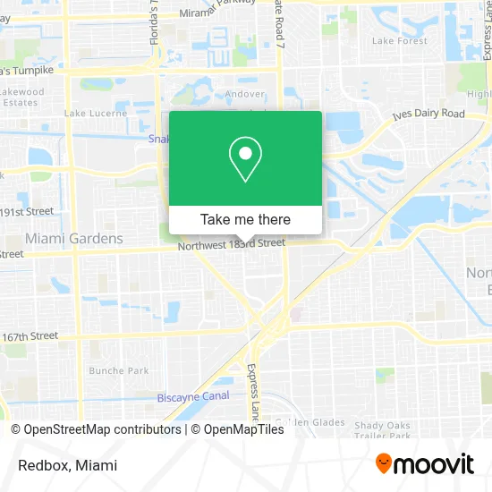Redbox map
