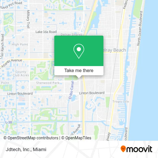 Jdtech, Inc. map