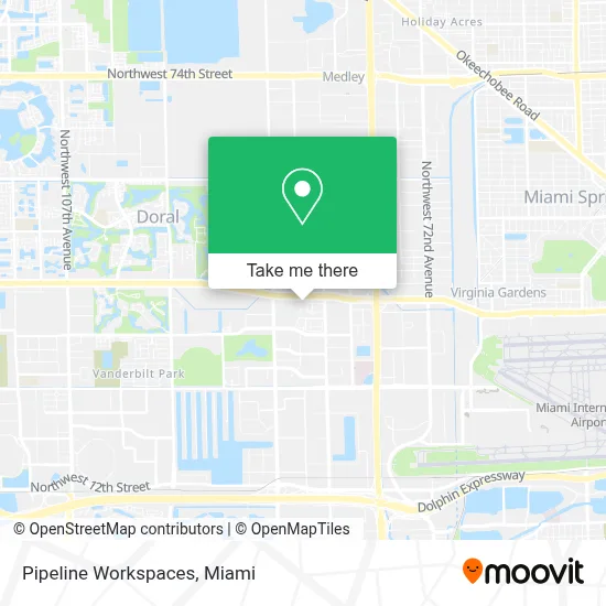 Pipeline Workspaces map