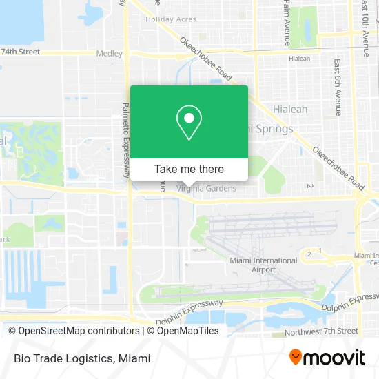 Bio Trade Logistics map