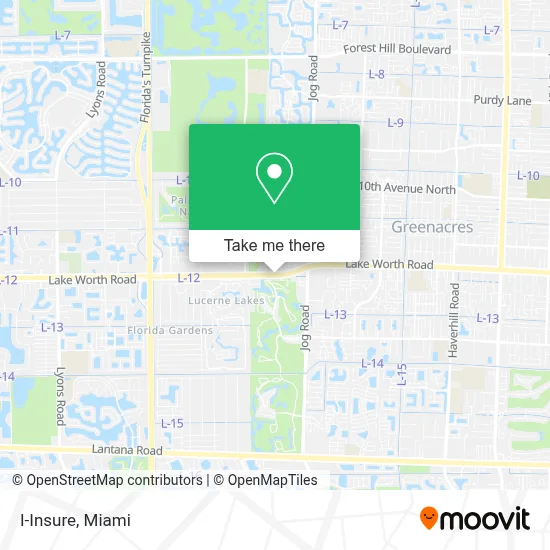 I-Insure map