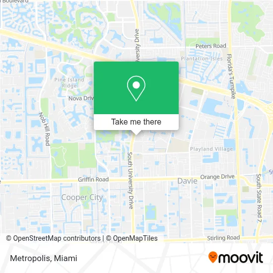 Metropolis map