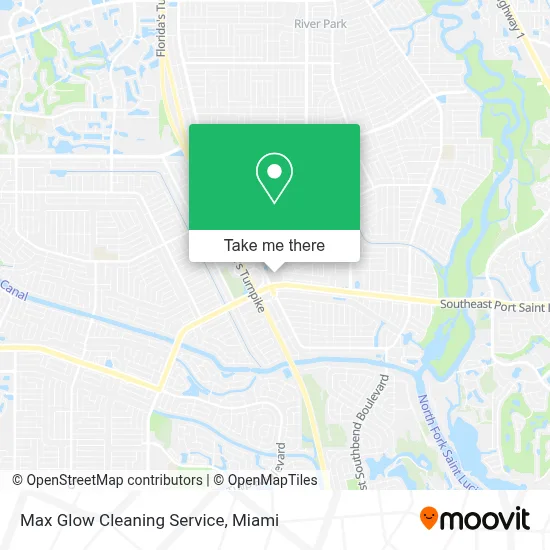 Max Glow Cleaning Service map