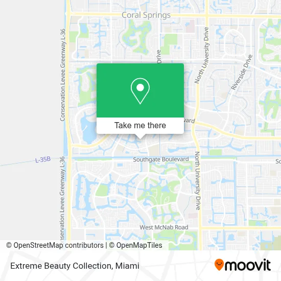 Extreme Beauty Collection map