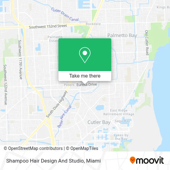 Shampoo Hair Design And Studio map