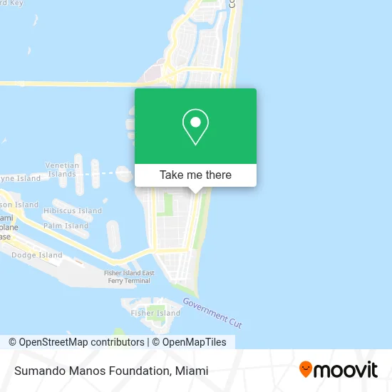 Sumando Manos Foundation map