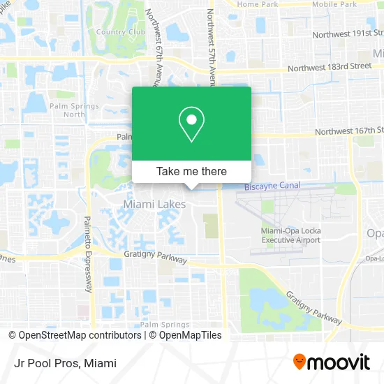 Jr Pool Pros map