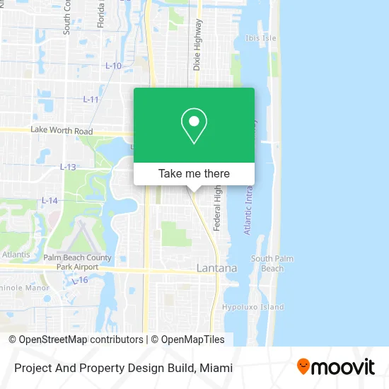 Project And Property Design Build map