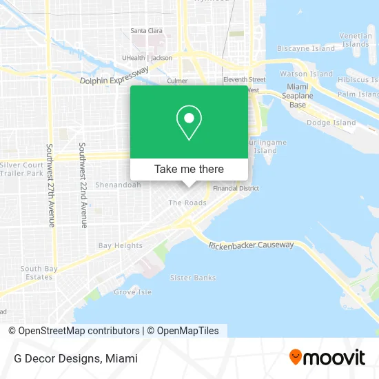 G Decor Designs map