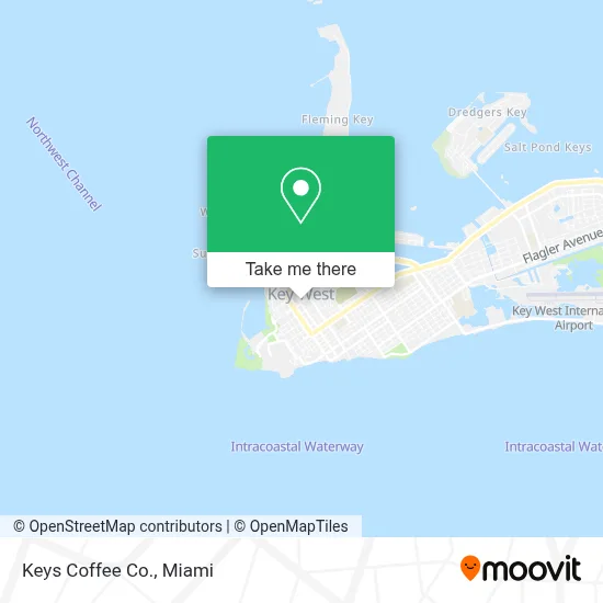 Keys Coffee Co. map