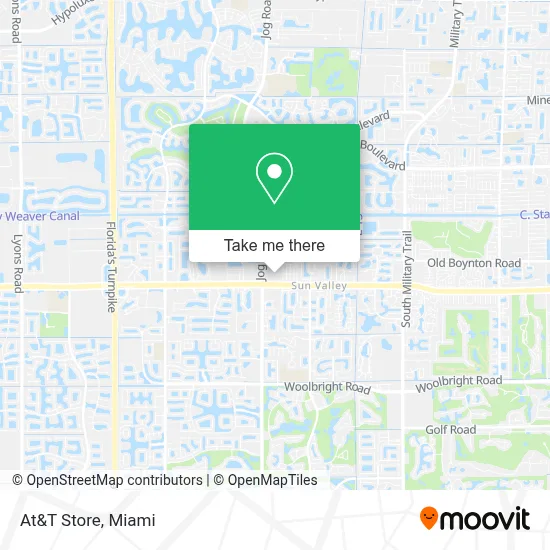 At&T Store map