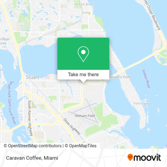 Caravan Coffee map