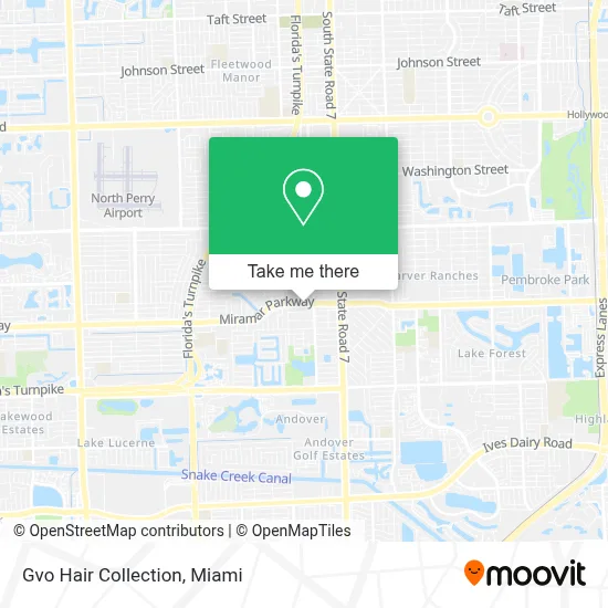 Gvo Hair Collection map