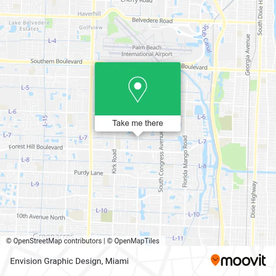 Envision Graphic Design map