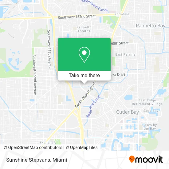 Sunshine Stepvans map