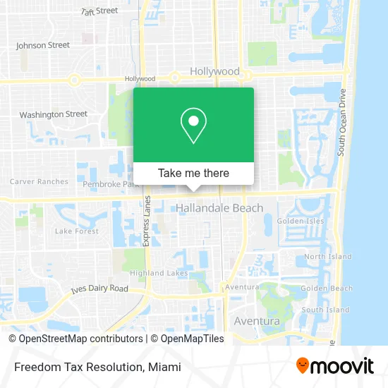 Freedom Tax Resolution map