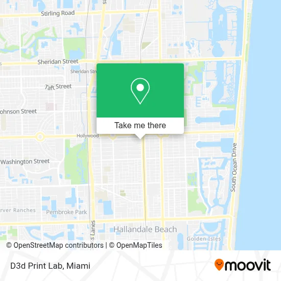 D3d Print Lab map