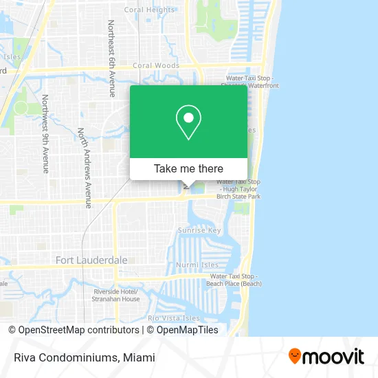 Riva Condominiums map