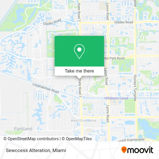 Sewccess Alteration map