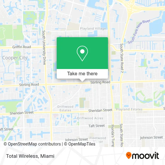 Total Wireless map