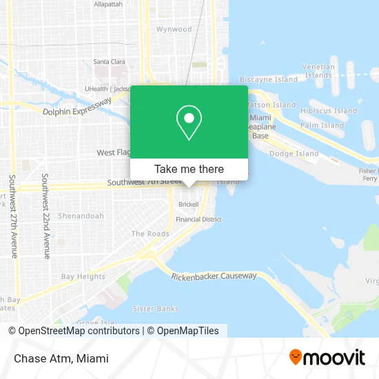 Chase Atm map