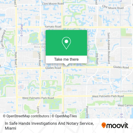 In Safe Hands Investigations And Notary Service map