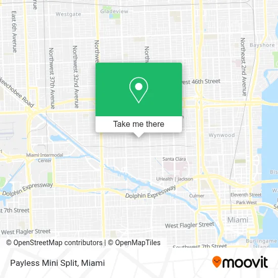 Payless Mini Split map