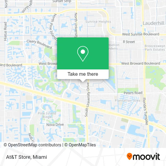 At&T Store map