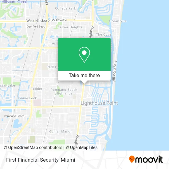 First Financial Security map