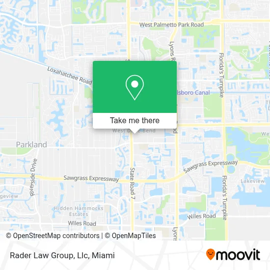 Rader Law Group, Llc map
